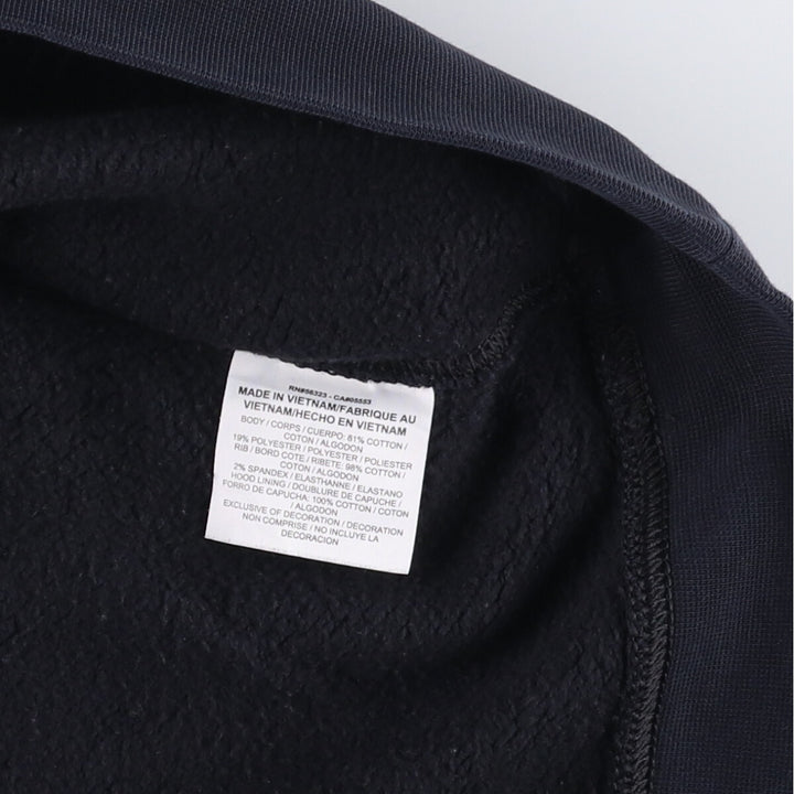 Nike Sweat Pullover Hoodie Men's XL Size cotton black type Vintage Second Hand