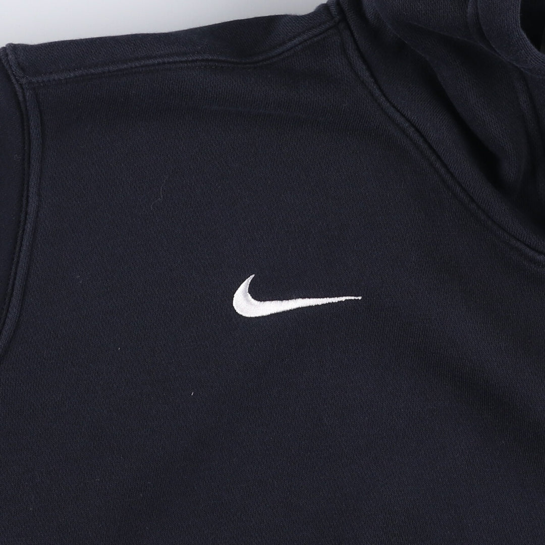 Nike Sweat Pullover Hoodie Men's XL Size cotton black type Vintage Second Hand