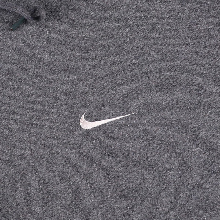 Nike Sweat Pullover Hoodie Men's XL Size cotton Charcoal Vintage Second Hand
