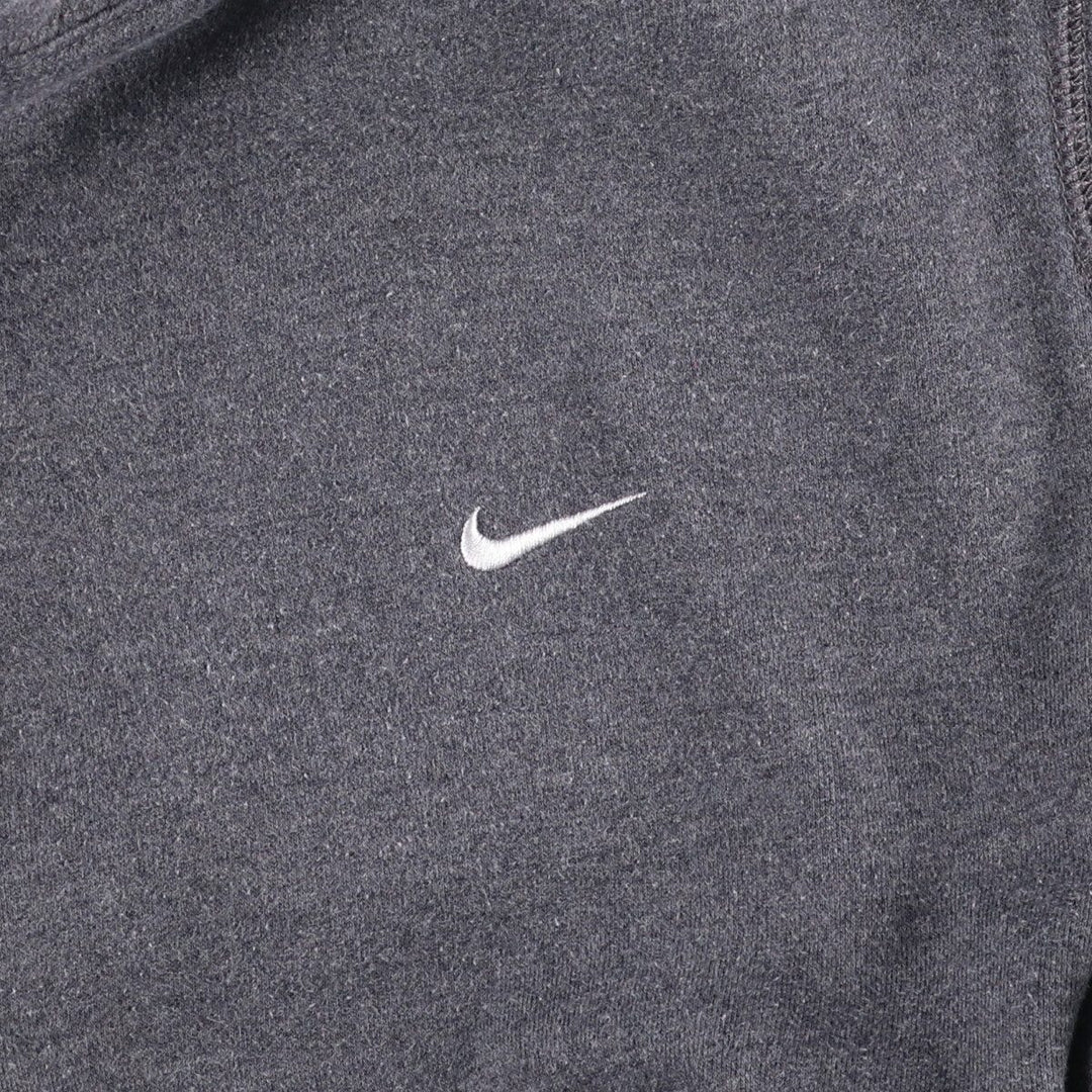 Nike Sweat Pullover Hoodie Men's XL Size cotton Charcoal Vintage Second Hand