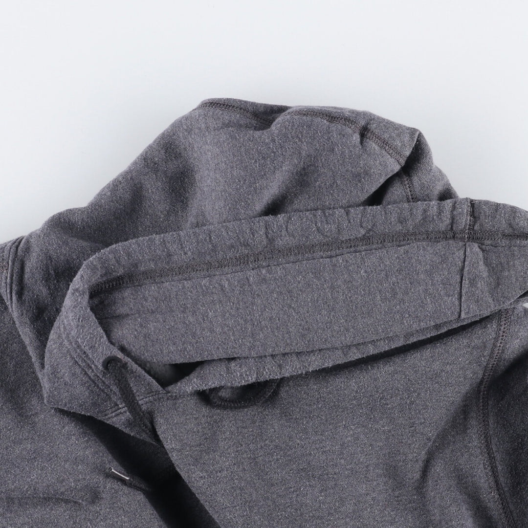 Nike Sweat Pullover Hoodie Men's XL Size cotton Charcoal Vintage Second Hand