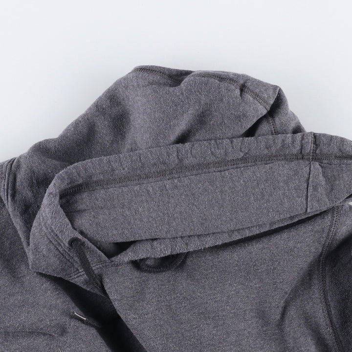 Nike Sweat Pullover Hoodie Men's XL Size cotton Charcoal Vintage Second Hand