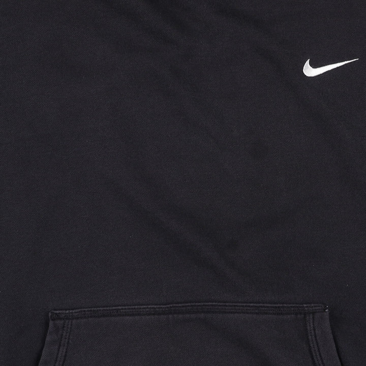 Nike Sweat Pullover Hoodie Men's XL Size cotton black type Vintage Second Hand