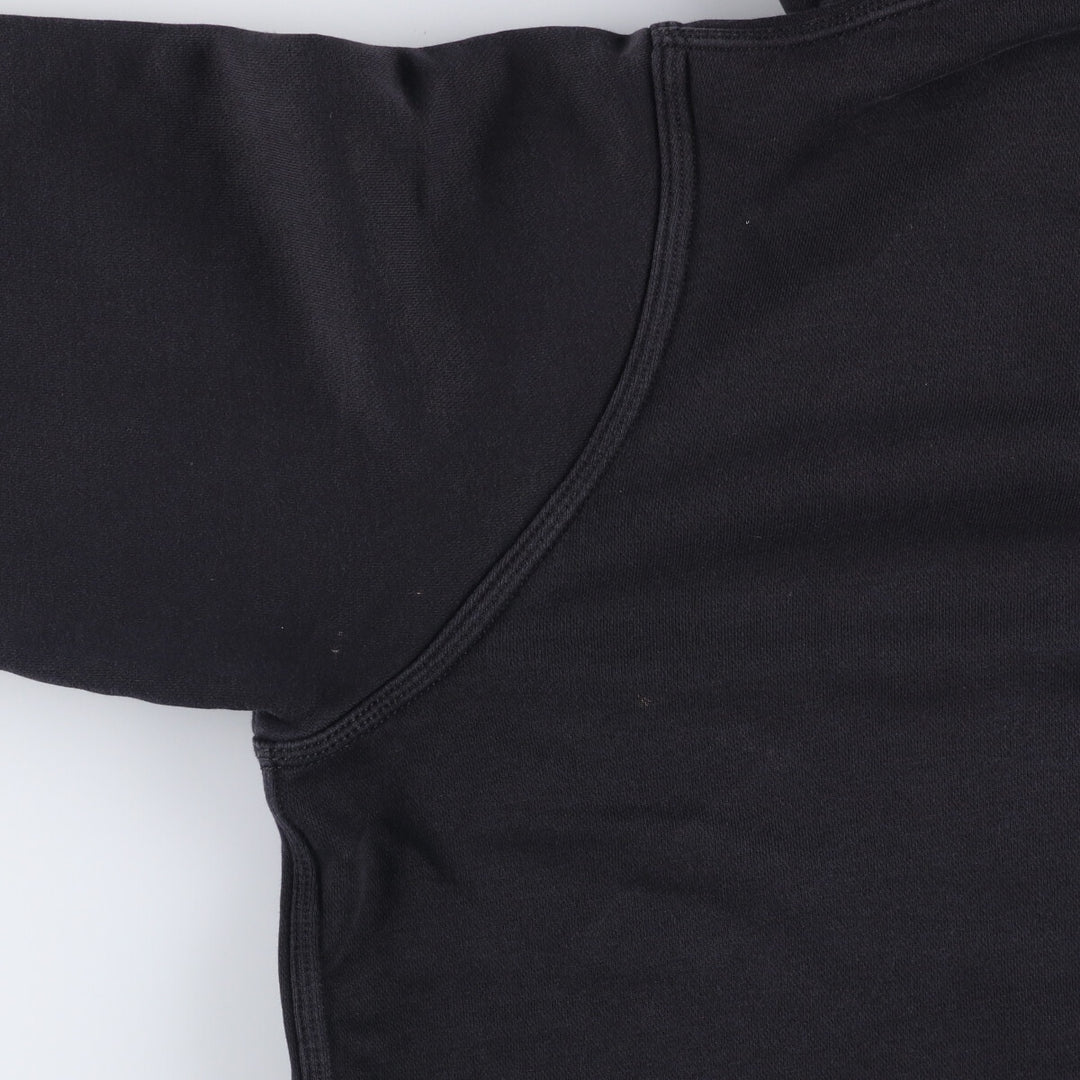 Nike Sweat Pullover Hoodie Men's XL Size cotton black type Vintage Second Hand