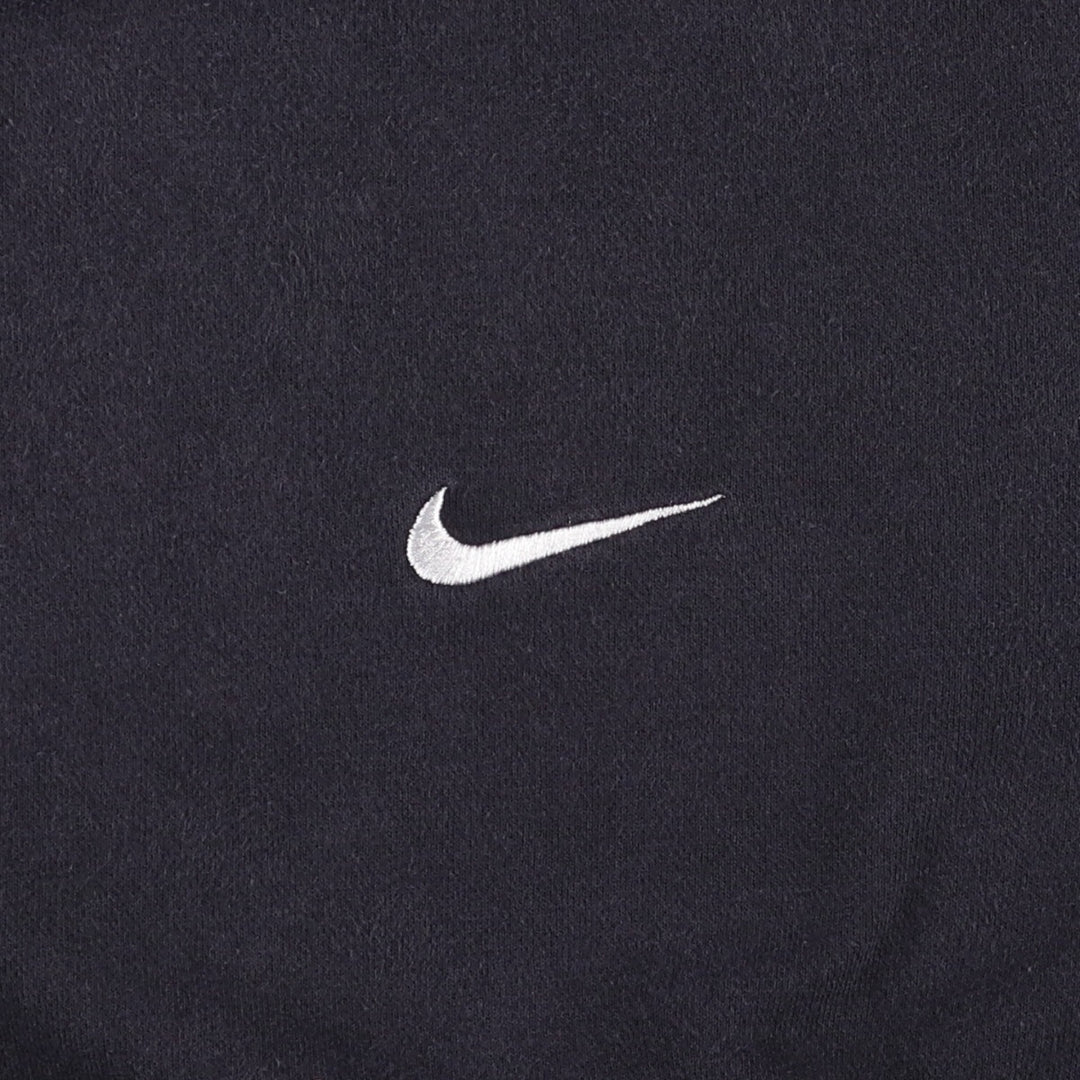 Nike Sweat Pullover Hoodie, Men's Size M cotton navy blue type Vintage Second Hand