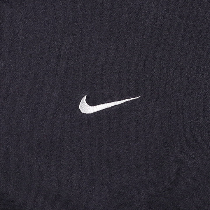 Nike Sweat Pullover Hoodie, Men's Size M cotton navy blue type Vintage Second Hand