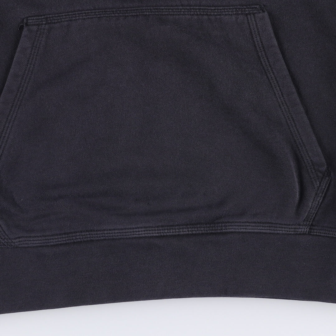 Nike Sweat Pullover Hoodie, Men's Size M cotton navy blue type Vintage Second Hand