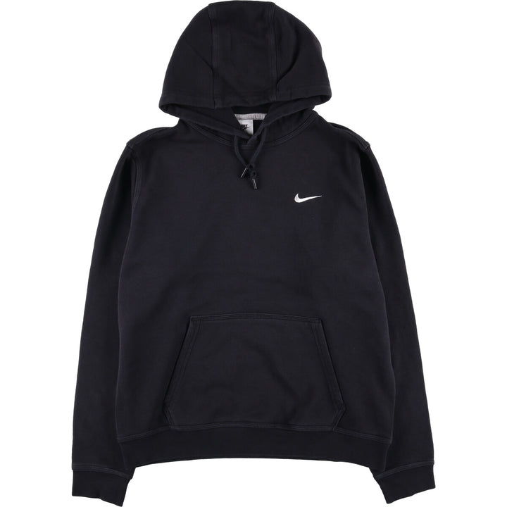 Nike Sweat Pullover Hoodie, Men's Size L cotton black type Vintage Second Hand