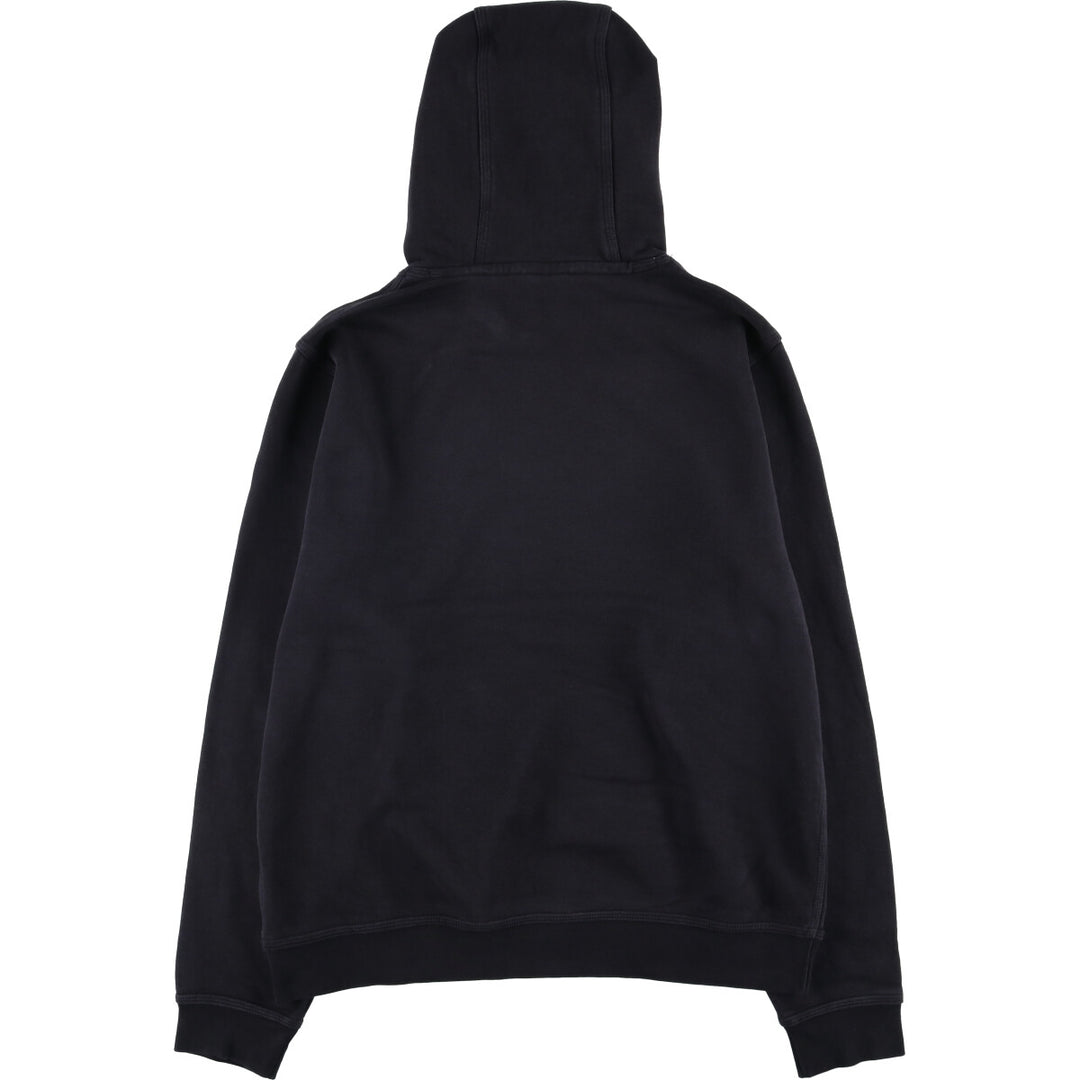 Nike Sweat Pullover Hoodie, Men's Size L cotton black type Vintage Second Hand