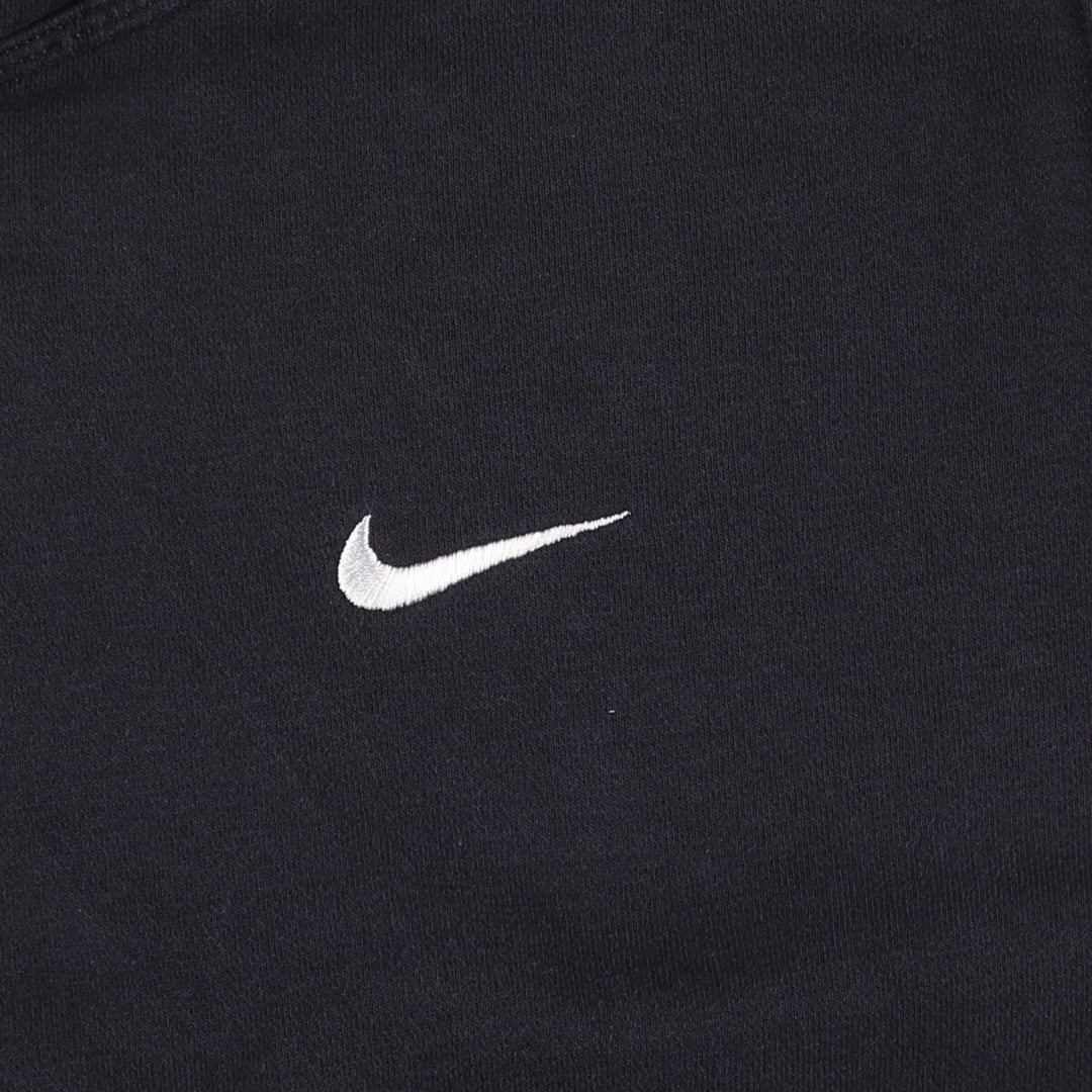 Nike Sweat Pullover Hoodie, Men's Size L cotton black type Vintage Second Hand