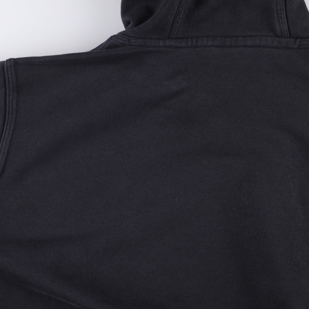 Nike Sweat Pullover Hoodie, Men's Size L cotton black type Vintage Second Hand