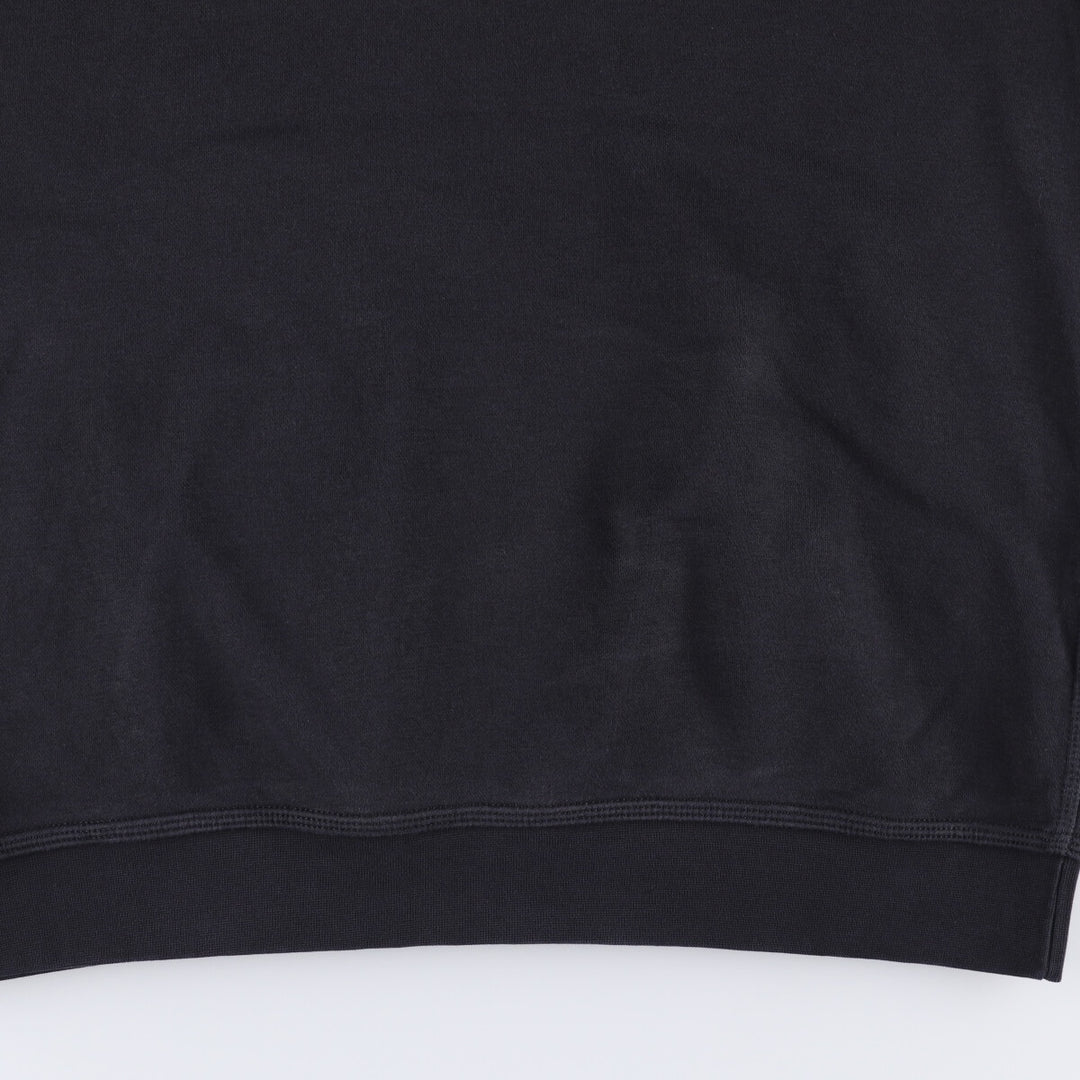 Nike Sweat Pullover Hoodie, Men's Size L cotton black type Vintage Second Hand