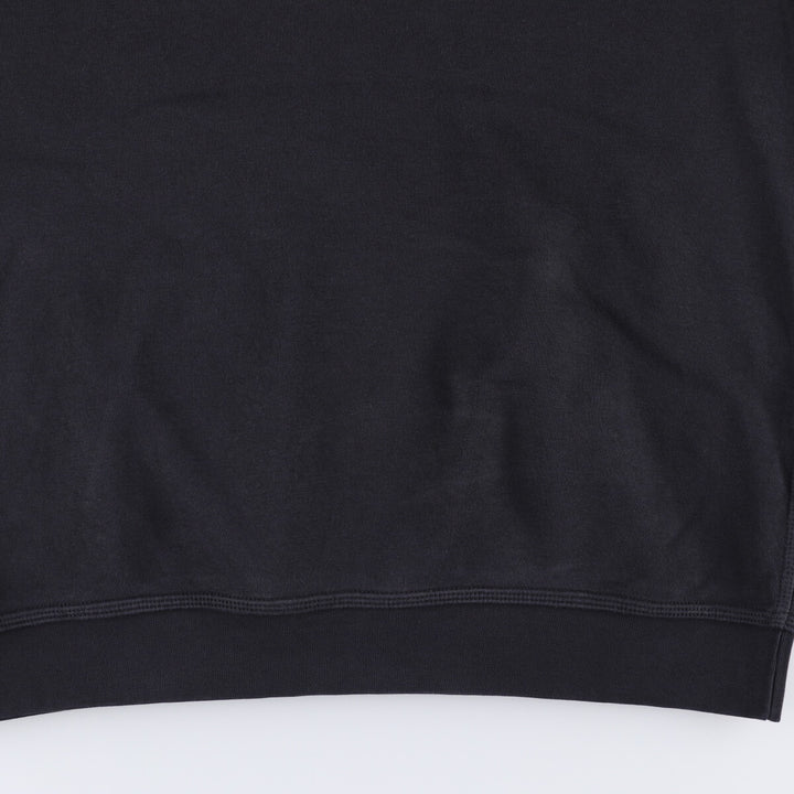 Nike Sweat Pullover Hoodie, Men's Size L cotton black type Vintage Second Hand