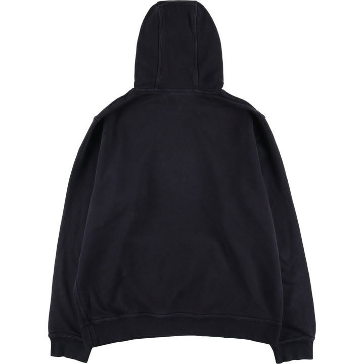 Nike Sweat Pullover Hoodie Men's XL Size cotton black type Vintage Second Hand