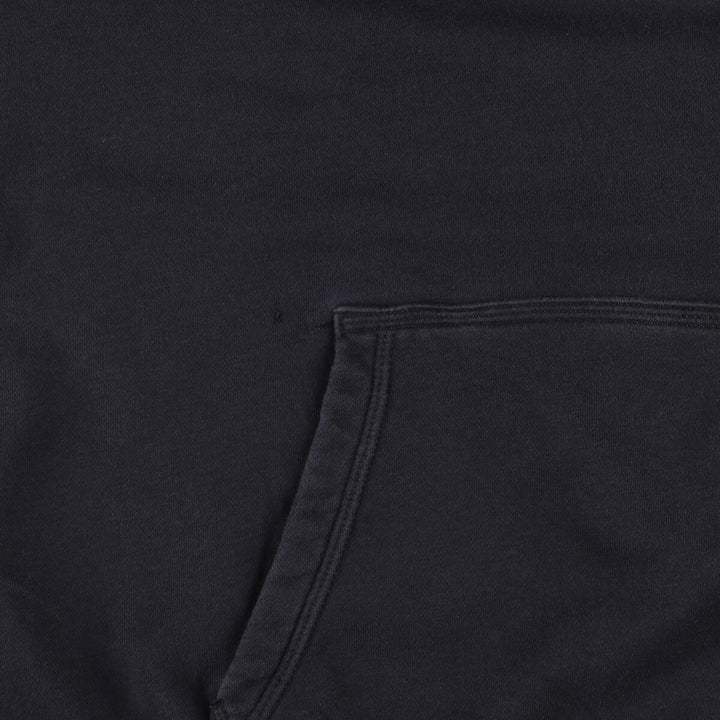 Nike Sweat Pullover Hoodie Men's XL Size cotton black type Vintage Second Hand
