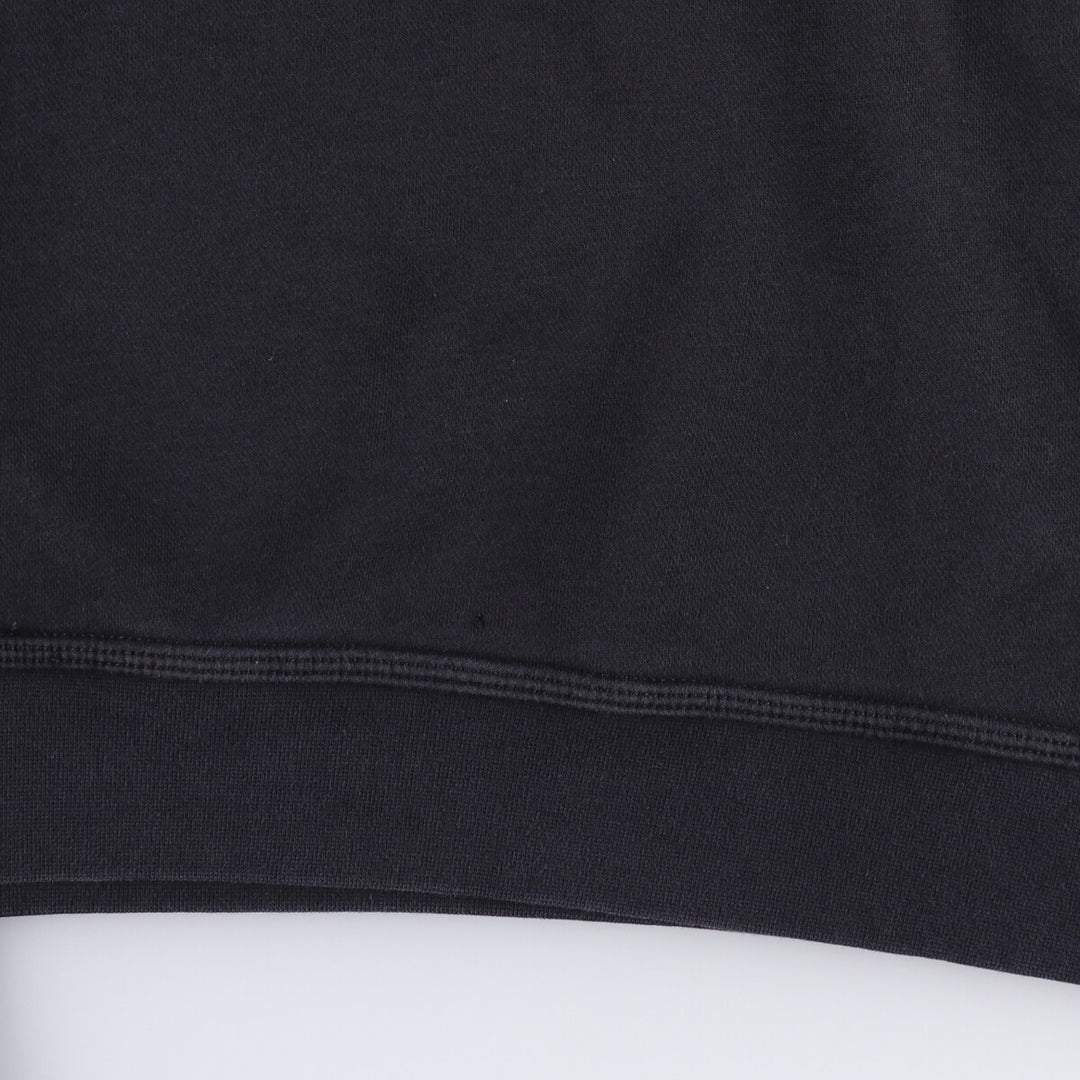 Nike Sweat Pullover Hoodie Men's XL Size cotton black type Vintage Second Hand