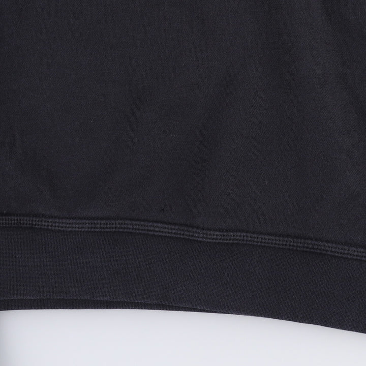 Nike Sweat Pullover Hoodie Men's XL Size cotton black type Vintage Second Hand