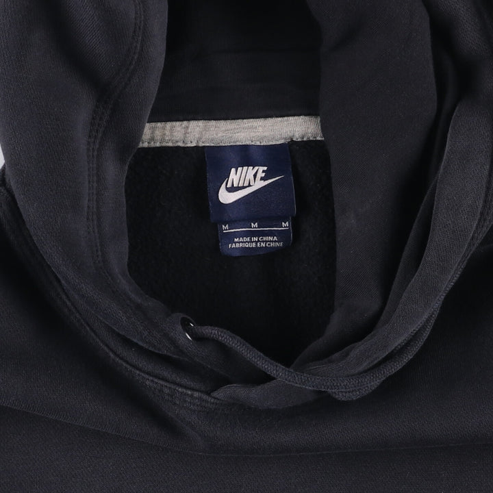 Nike Sweat Pullover Hoodie, Men's Size M cotton black type Vintage Second Hand