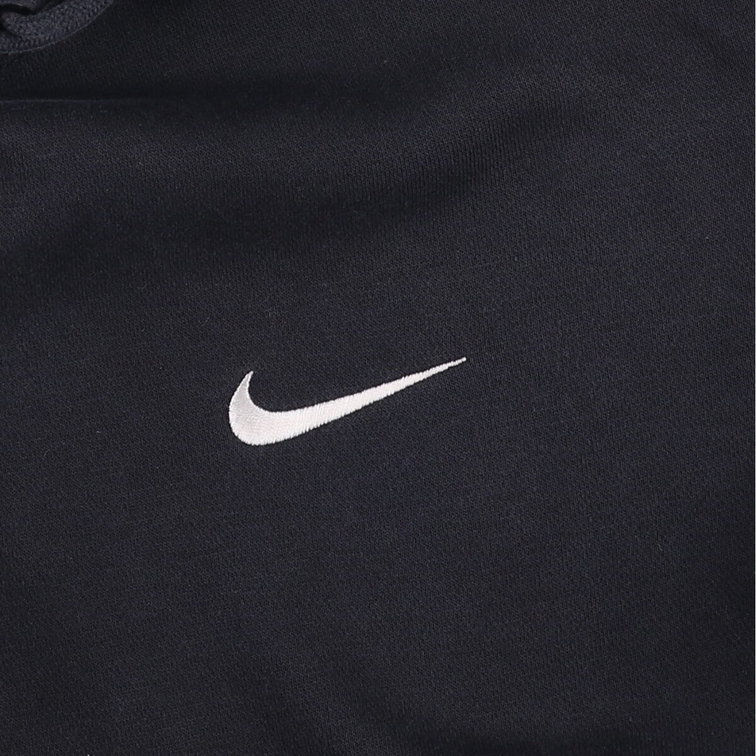 Nike Sweat Pullover Hoodie, Men's Size M cotton black type Vintage Second Hand