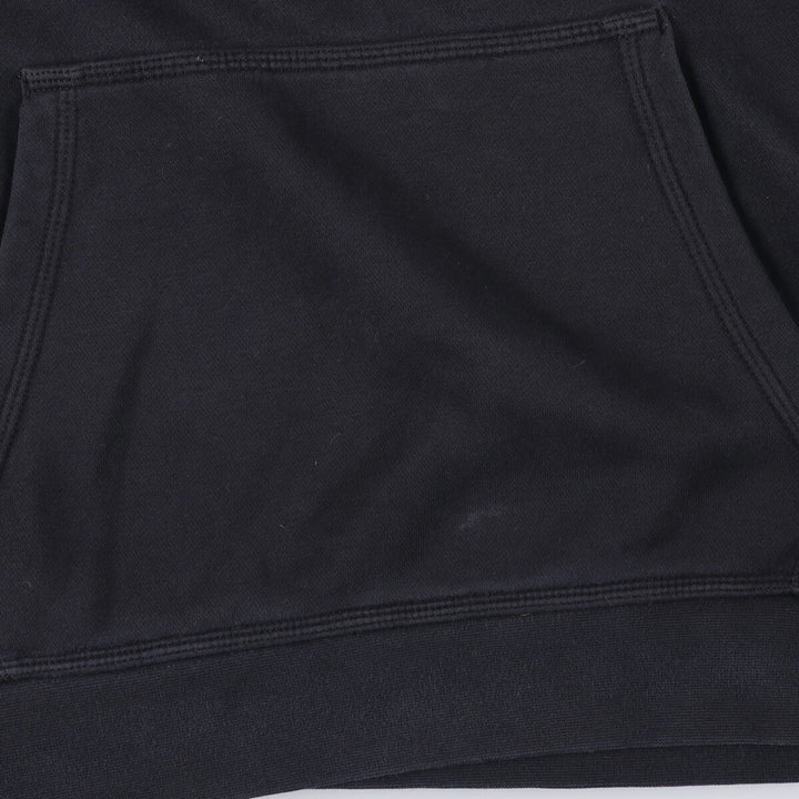 Nike Sweat Pullover Hoodie, Men's Size M cotton black type Vintage Second Hand