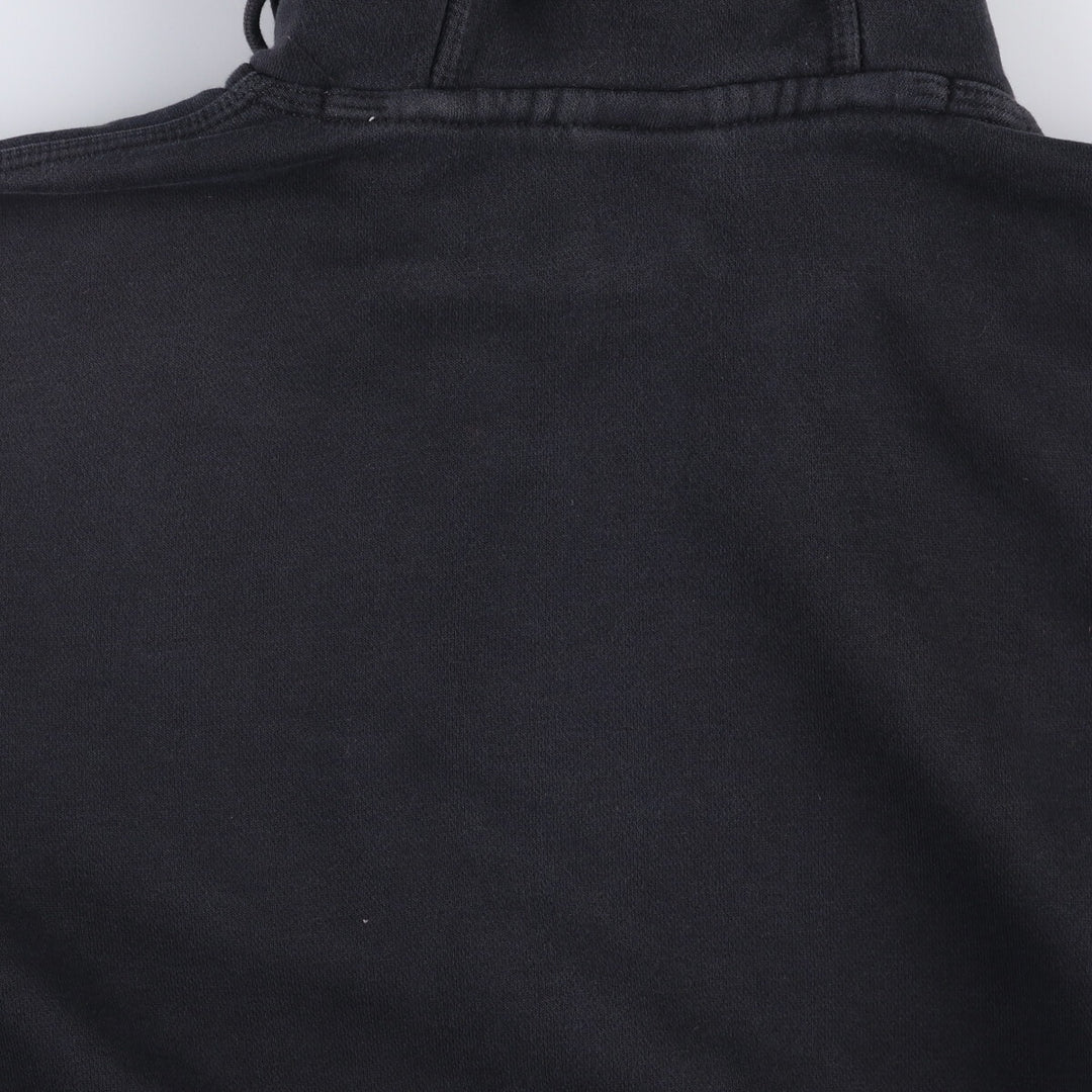 Nike Sweat Pullover Hoodie, Men's Size M cotton black type Vintage Second Hand