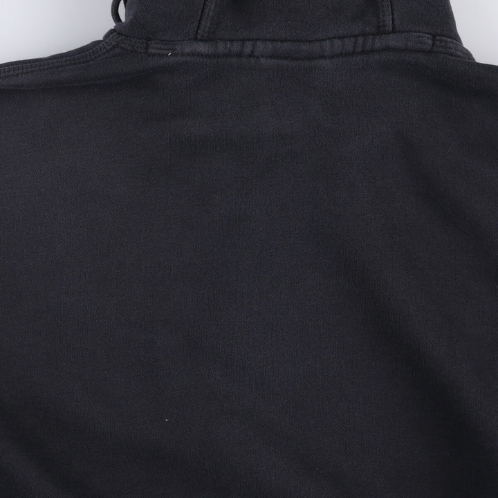 Nike Sweat Pullover Hoodie, Men's Size M cotton black type Vintage Second Hand