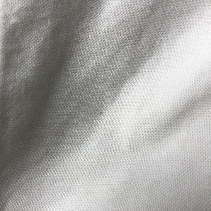 Ralph Lauren YARMOUTH long sleeve button down shirt, men's size M cotton white type Vintage Second Hand
