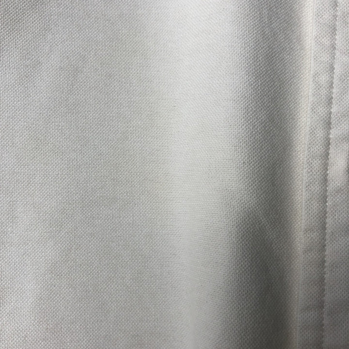 Ralph Lauren YARMOUTH long sleeve button down shirt, men's size M cotton white type Vintage Second Hand