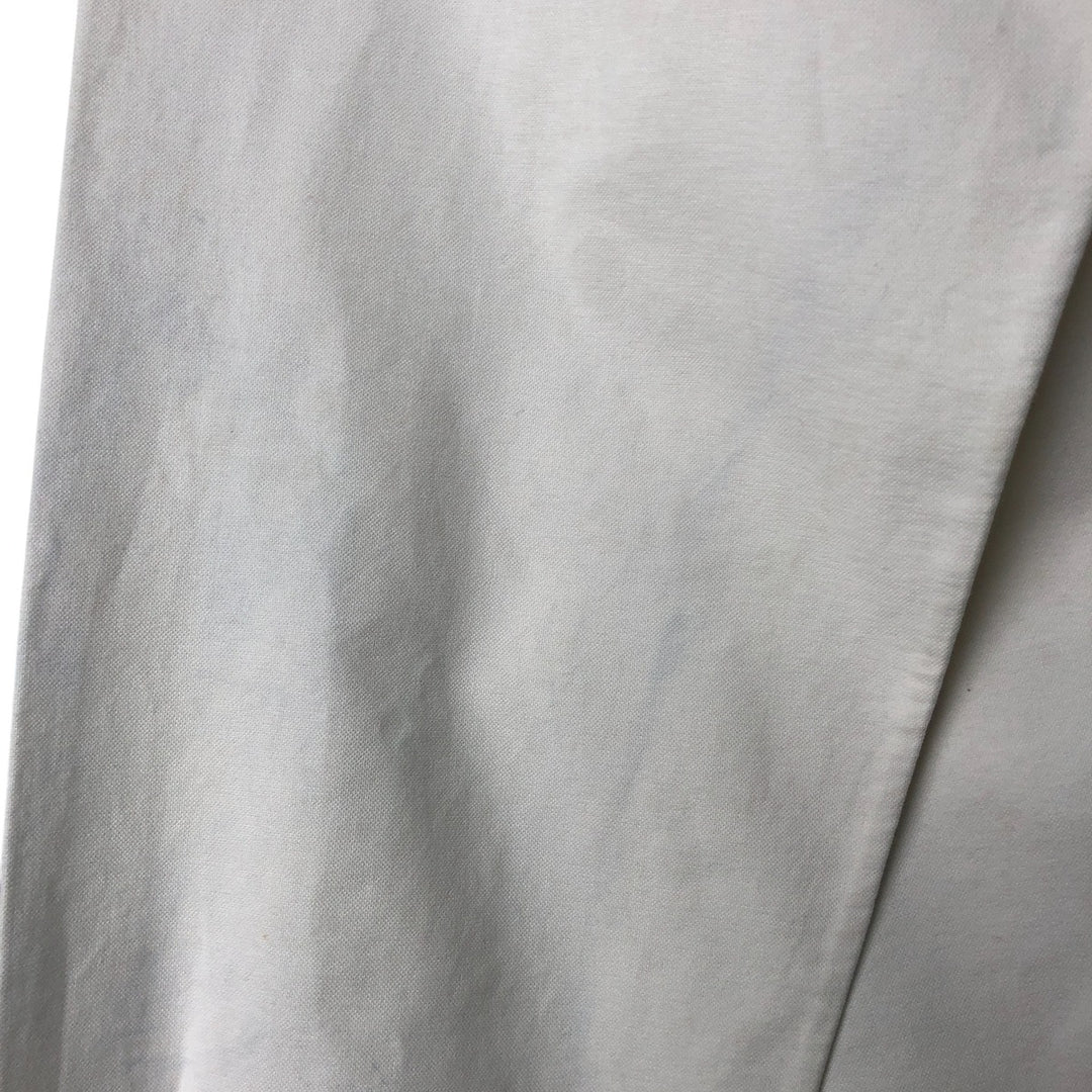 Ralph Lauren YARMOUTH long sleeve button down shirt, men's size M cotton white type Vintage Second Hand