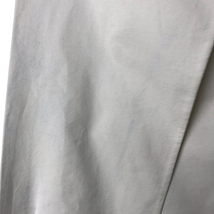 Ralph Lauren YARMOUTH long sleeve button down shirt, men's size M cotton white type Vintage Second Hand