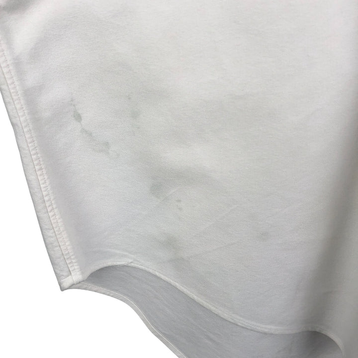 Ralph Lauren long sleeve button down shirt, men's size L cotton white type Vintage Second Hand