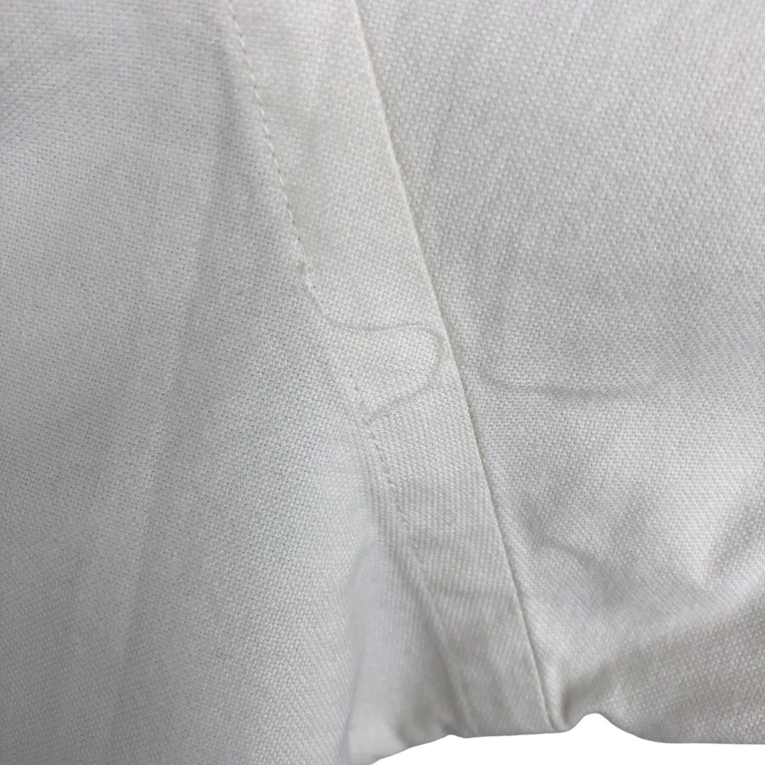 Ralph Lauren long sleeve button down shirt, men's size L cotton white type Vintage Second Hand