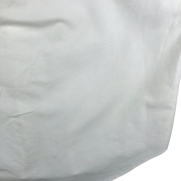Ralph Lauren long sleeve button down shirt, men's size L cotton white type Vintage Second Hand