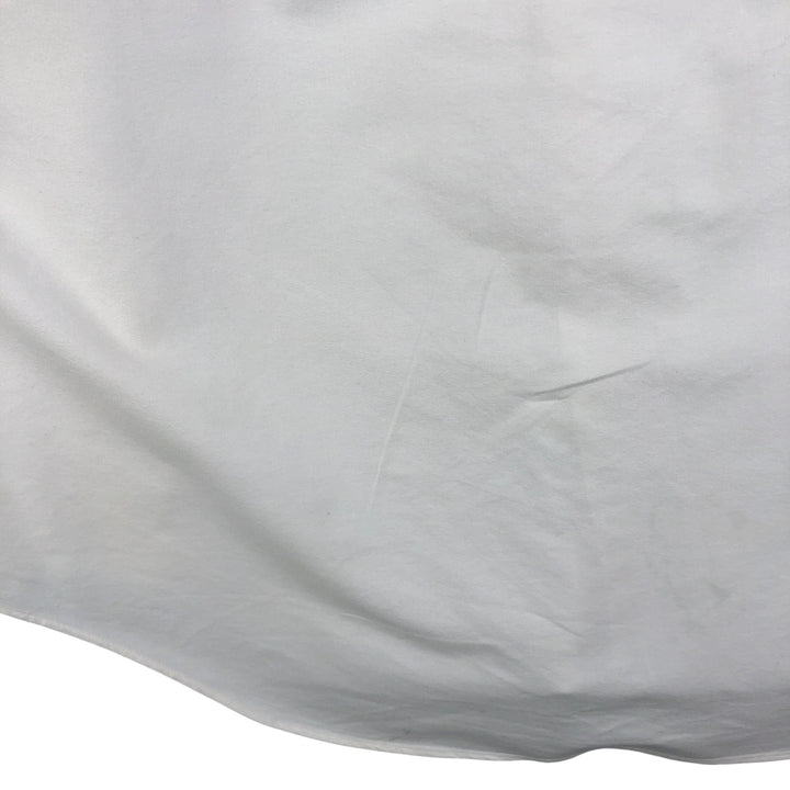 Ralph Lauren long sleeve button down shirt, men's size L cotton white type Vintage Second Hand