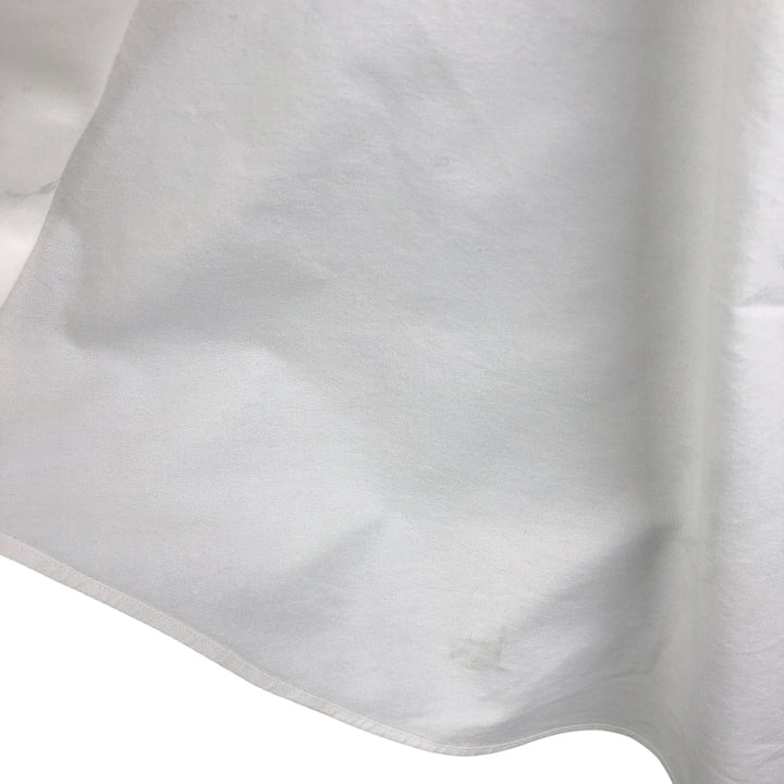 Ralph Lauren long sleeve button down shirt, men's size L cotton white type Vintage Second Hand