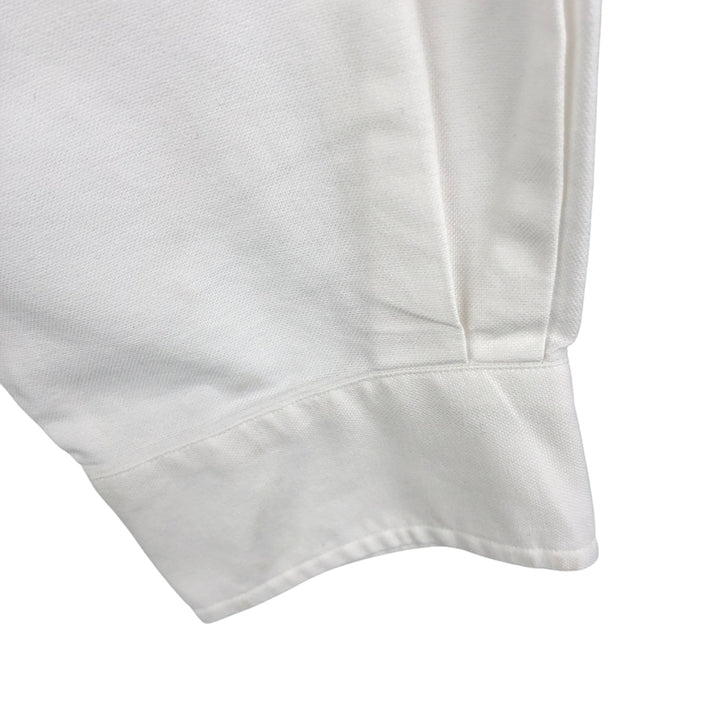 Ralph Lauren YARMOUTH long sleeve button down shirt, men's size L cotton white type Vintage Second Hand