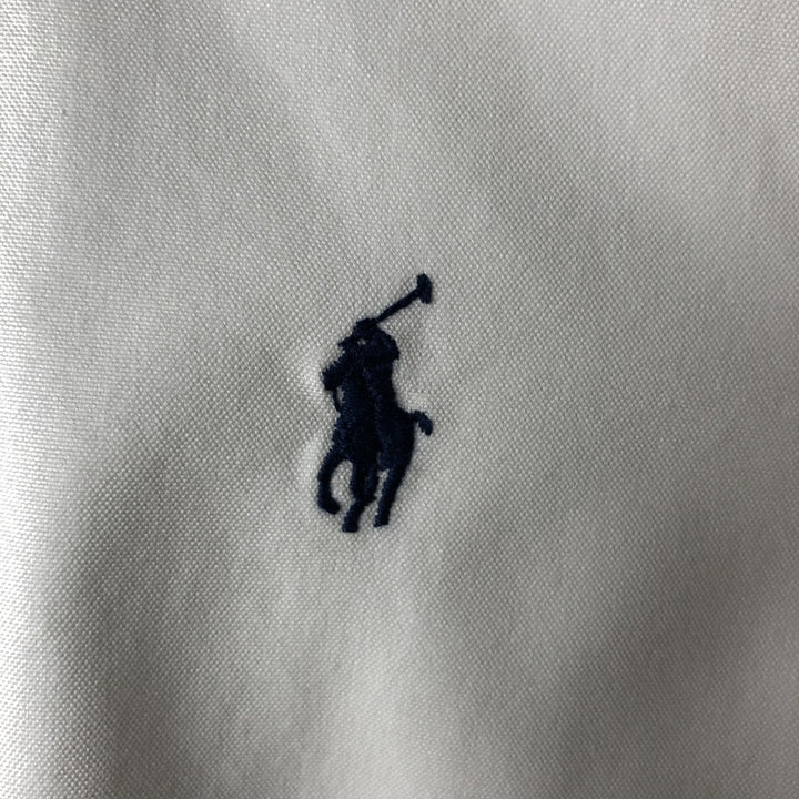 Ralph Lauren POLO by Ralph Lauren CUSTOM FIT long-sleeved button-down shirt, men's size L cotton white type Vintage Second Hand