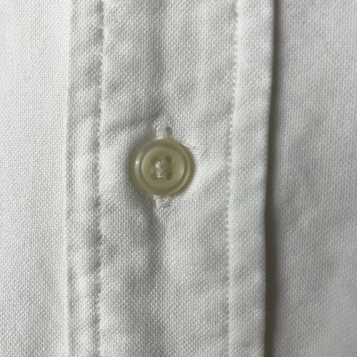 Ralph Lauren Classic Fit long sleeve button down shirt, men's size M cotton white type Vintage Second Hand