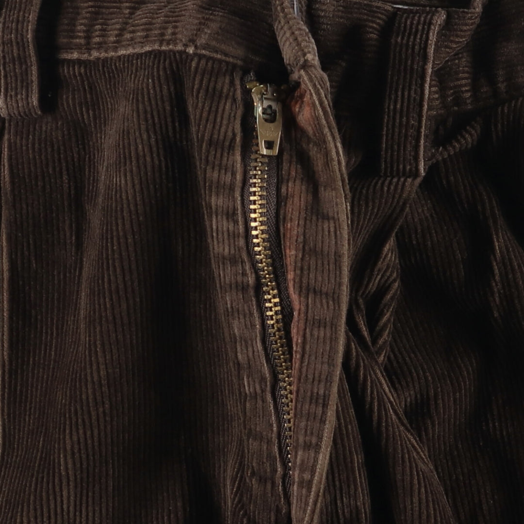 Dockers Two-pleat Corduroy Pants, Men's, Size W33 cotton brown type Vintage Second Hand