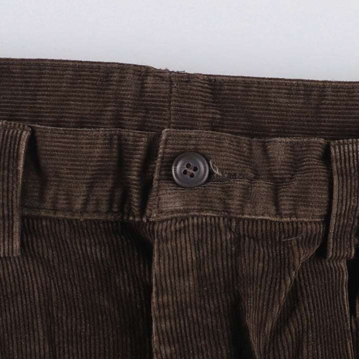Dockers Two-pleat Corduroy Pants, Men's, Size W33 cotton brown type Vintage Second Hand