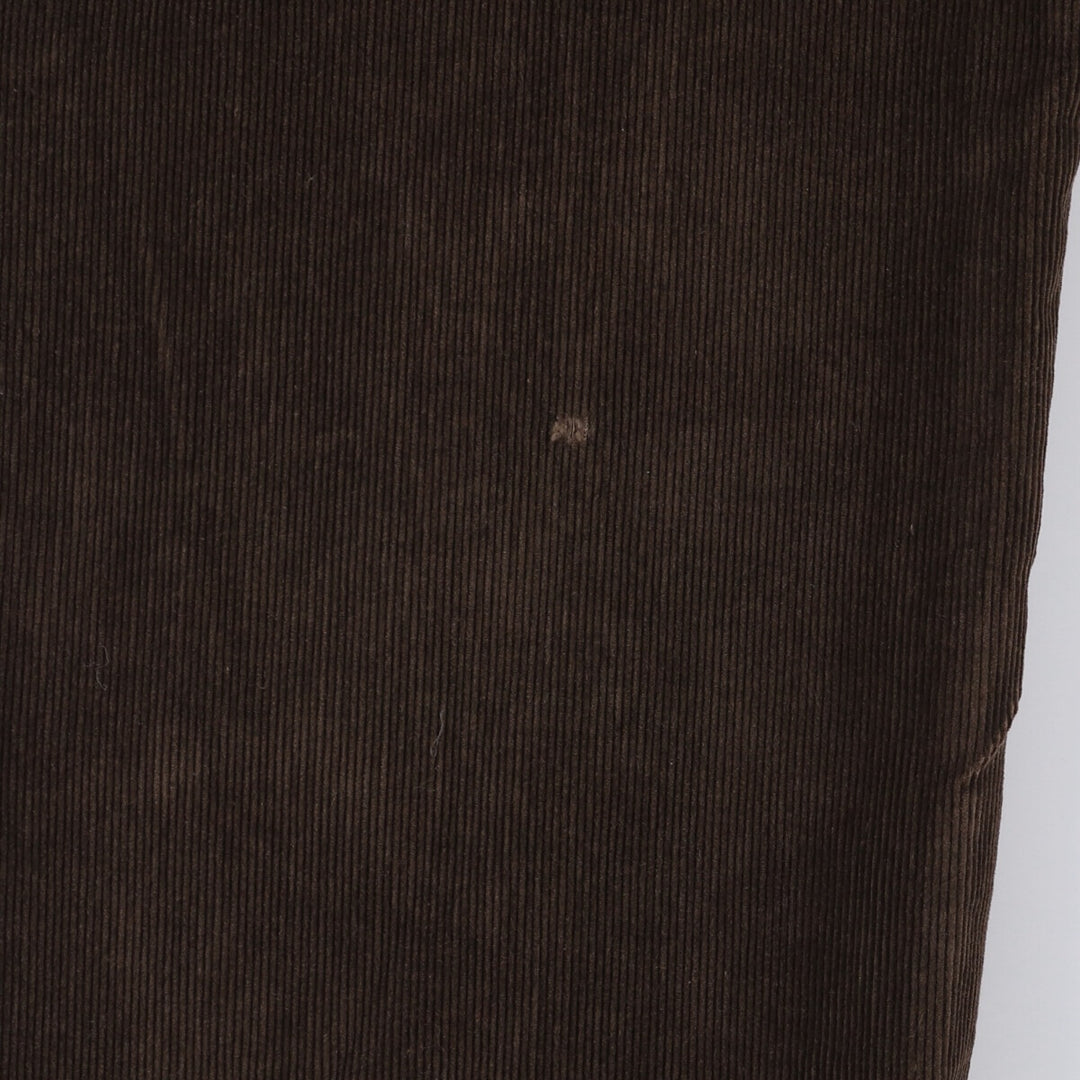 Dockers Two-pleat Corduroy Pants, Men's, Size W33 cotton brown type Vintage Second Hand