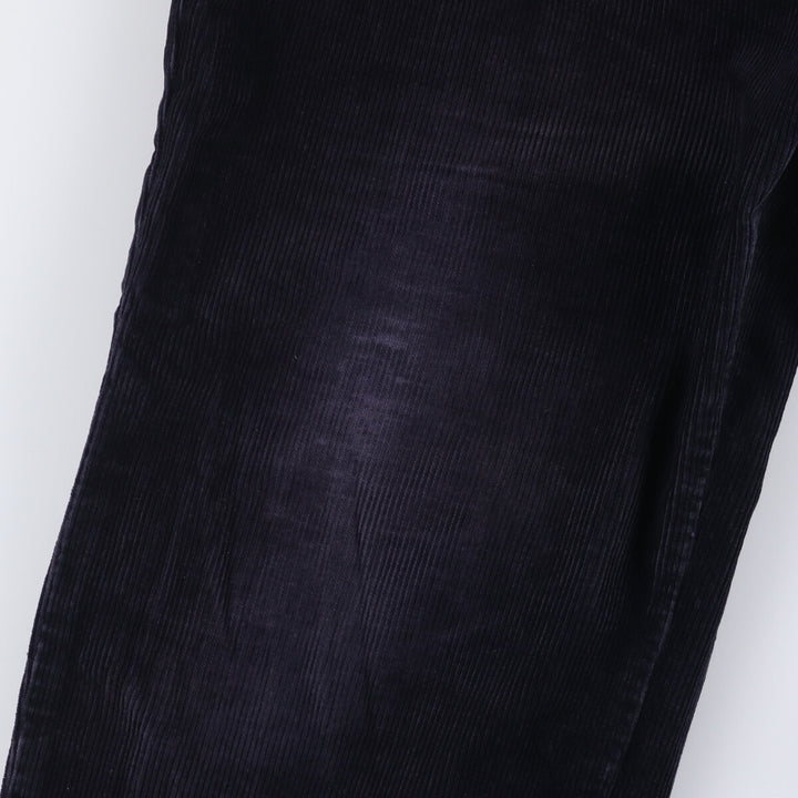 Pierre Cardin men's corduroy pants, size W35 cotton navy blue type Vintage Second Hand