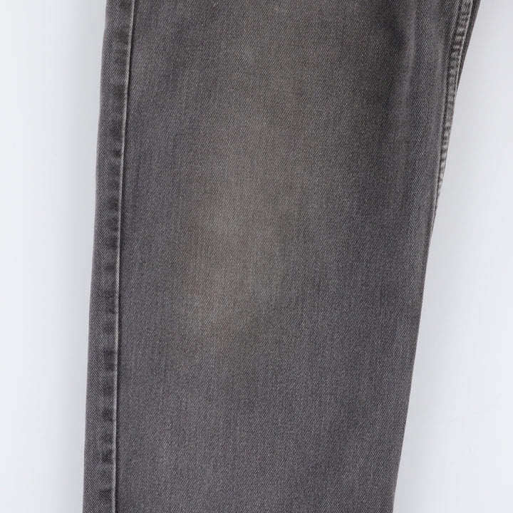 00'S Levi's 550 Relaxed Fit Black Denim Tapered Denim Pants Men's W33 cotton black type Vintage Second Hand