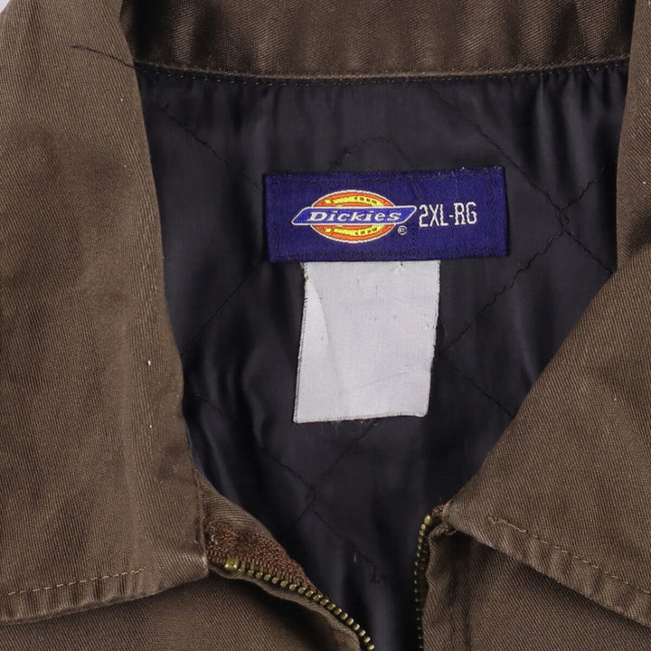 Dickies Work Jacket, Men's XXL unclear brown type Vintage Second Hand