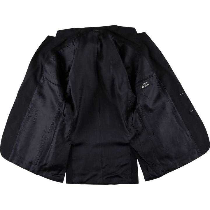 St. Michael Navy Blazer, Tailored Jacket, Men's Size L wool navy blue type Vintage Second Hand