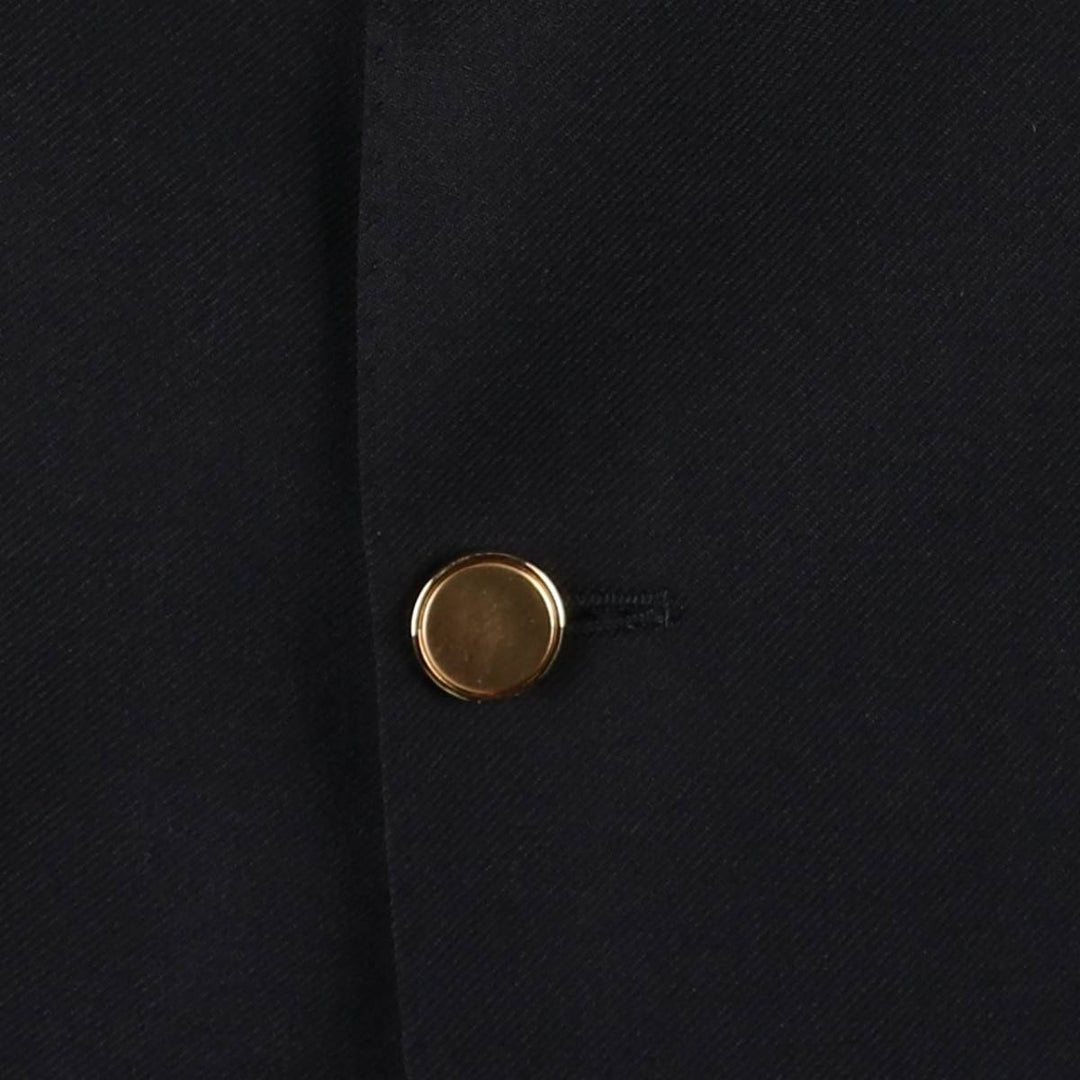 St. Michael Navy Blazer, Tailored Jacket, Men's Size L wool navy blue type Vintage Second Hand