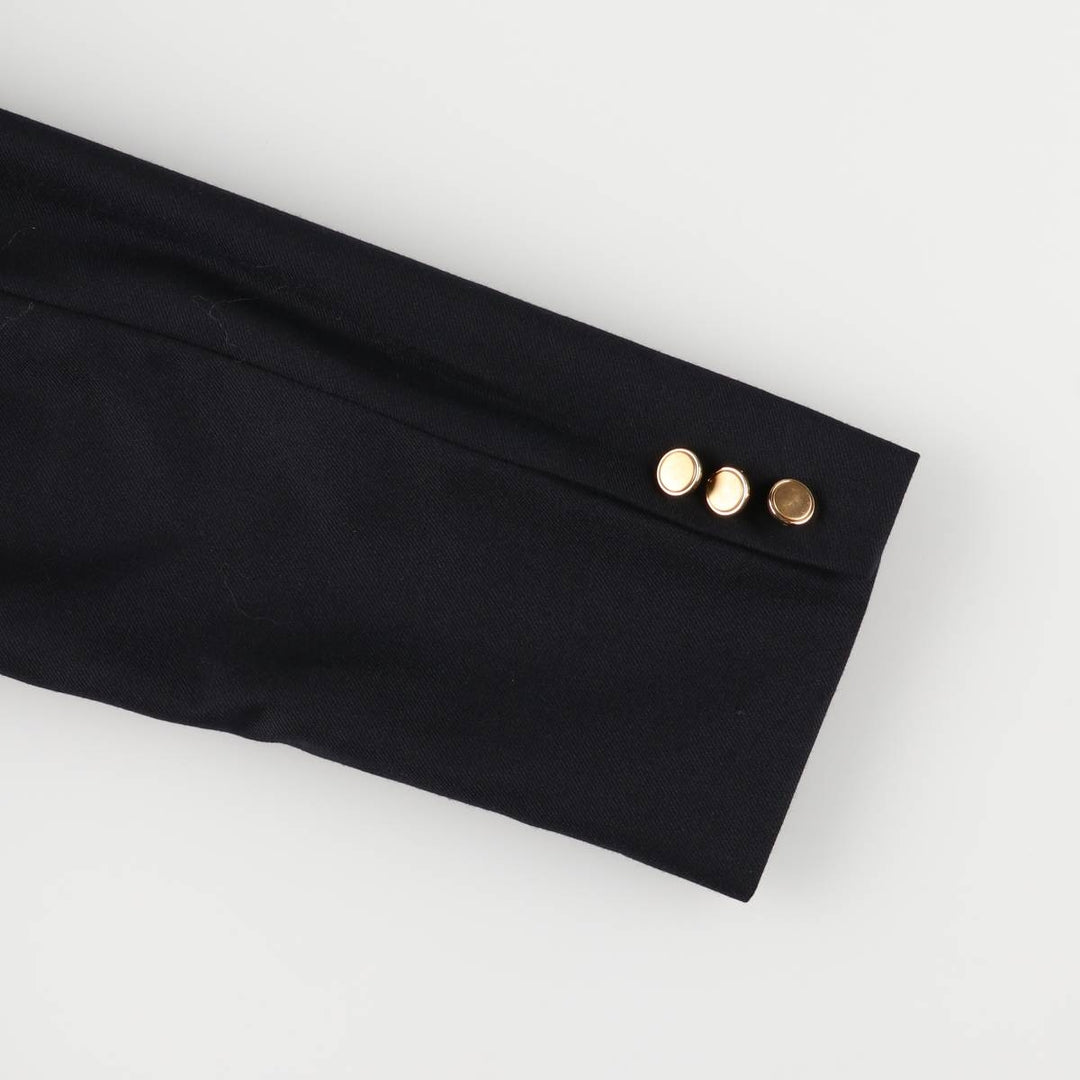 St. Michael Navy Blazer, Tailored Jacket, Men's Size L wool navy blue type Vintage Second Hand