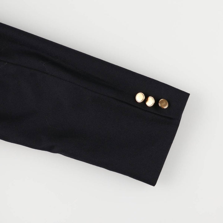 St. Michael Navy Blazer, Tailored Jacket, Men's Size L wool navy blue type Vintage Second Hand