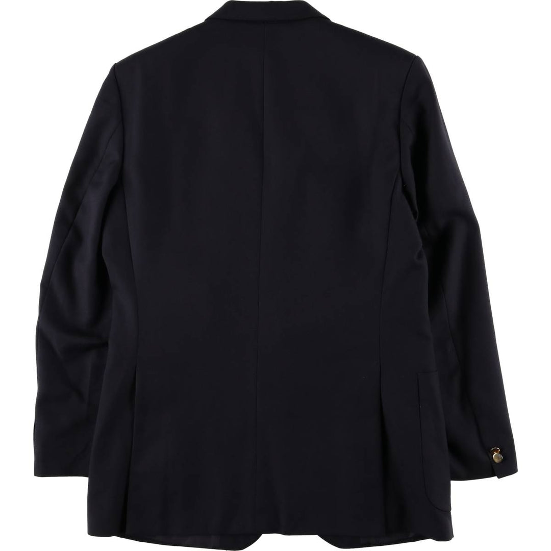 St. Michael Navy Blazer, Tailored Jacket, Made in England, Men's Size Medium polyester navy blue type Vintage Second Hand