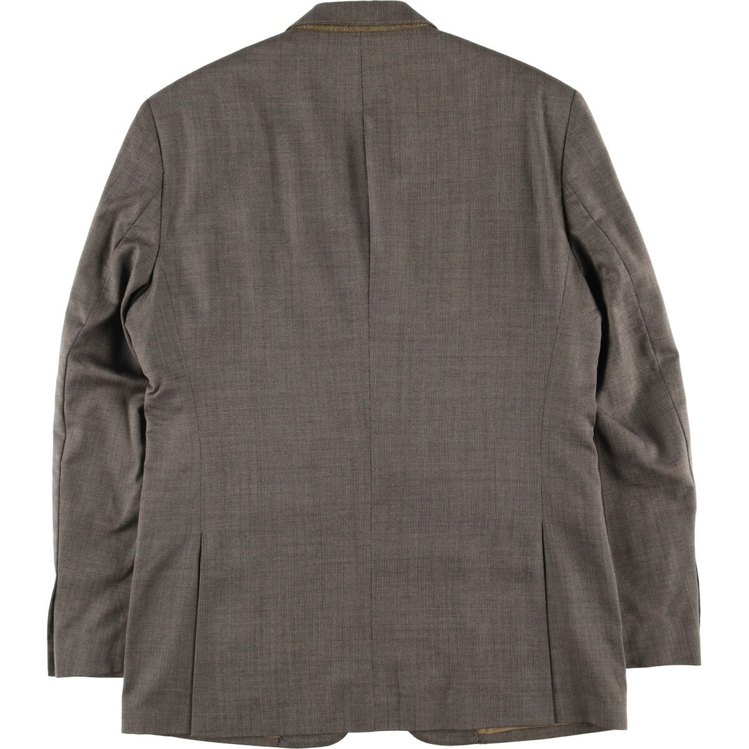 Hugo Boss wool tailored jacket, men's size M wool Charcoal Vintage Second Hand